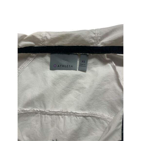 Athleta Stowe 2.0 Lightweight Hooded Windbreaker Jacket Cassis XS - Picture 4 of 4